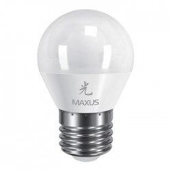 Светодиодная лампа Maxus LED-441 G45 F 5W 3000K 220V E27 AP